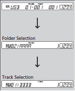 1. Press  to switch the display