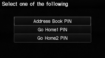 1. Select the PIN to create.