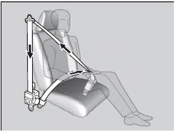 The seat belt tensioners can only operate once.