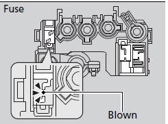 1. Turn the ignition switch to LOCK