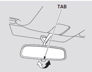 Keep the inside and outside mirrors clean and adjusted for best visibility.