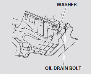 1. Run the engine until it reaches normal operating temperature, then shut it