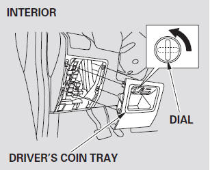 The vehicle’s fuses are contained in three fuse boxes.