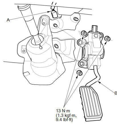 Accelerator-pedal module