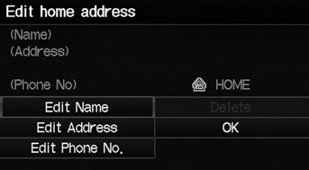 1. Edit the name, address, and phone