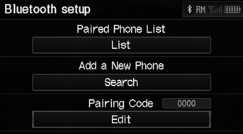 1. Select Edit under Pairing Code.